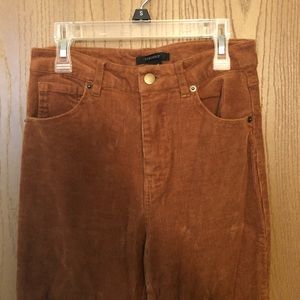 Corduroy skinny jeans